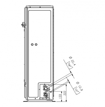 Conexiuni Copeland EasyCool ZXDE-060E-TFD-454